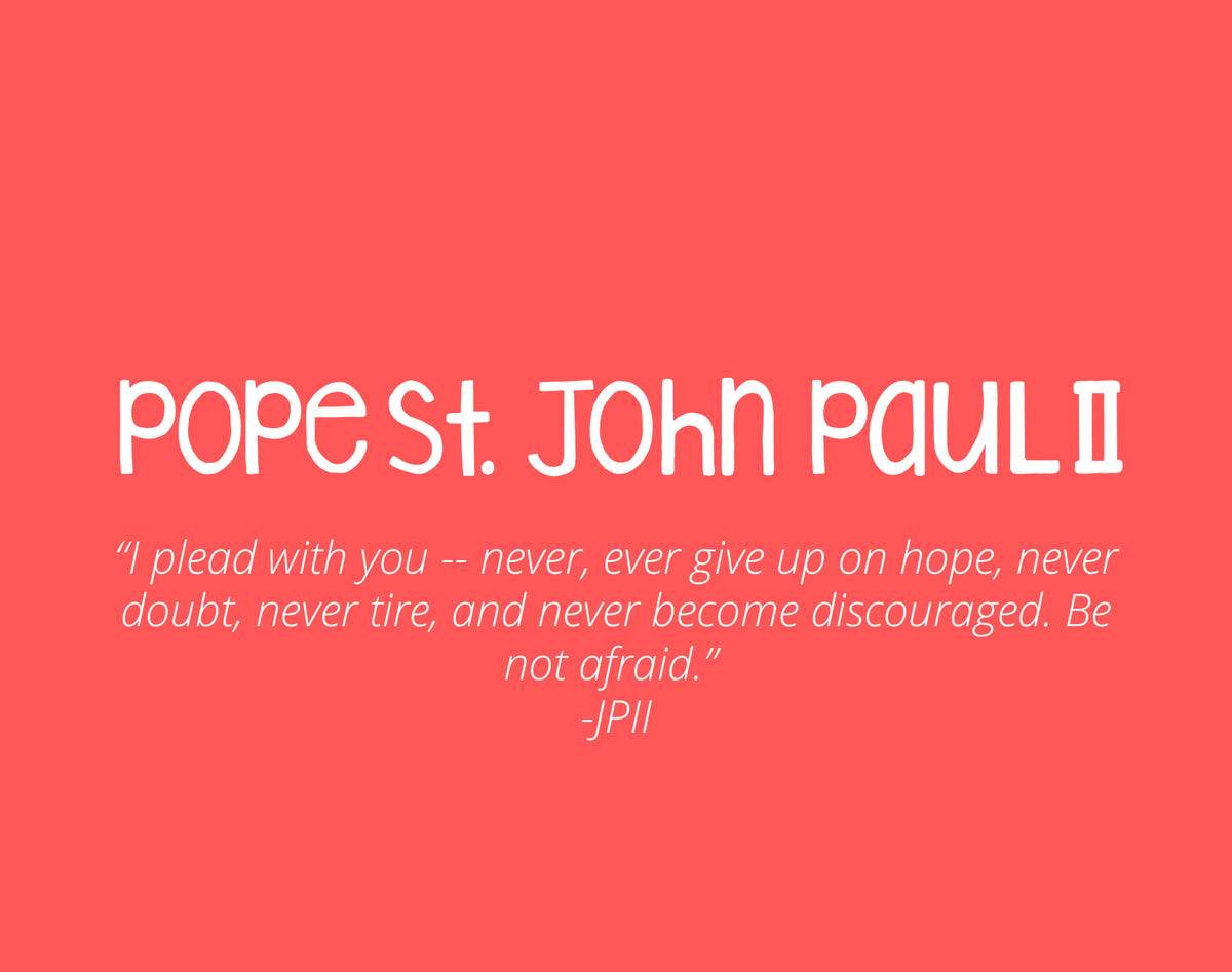Pope Saint John Paul II prayer pillow detail