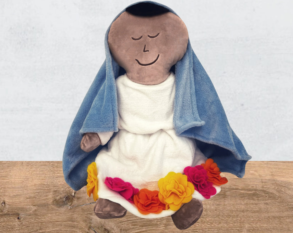 Our Lady of Kibeho Large 21-inch prayer pillow