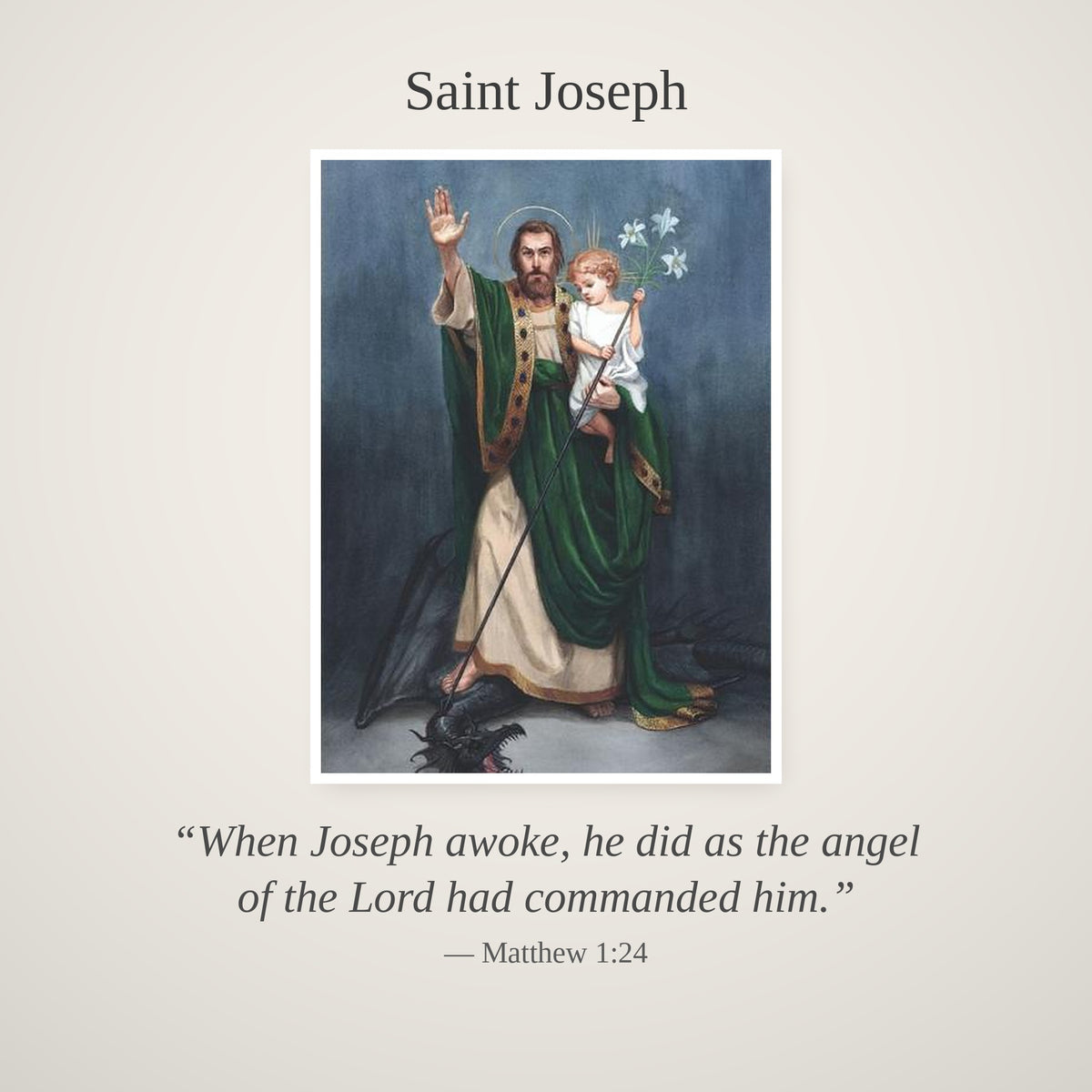 Saint Joseph