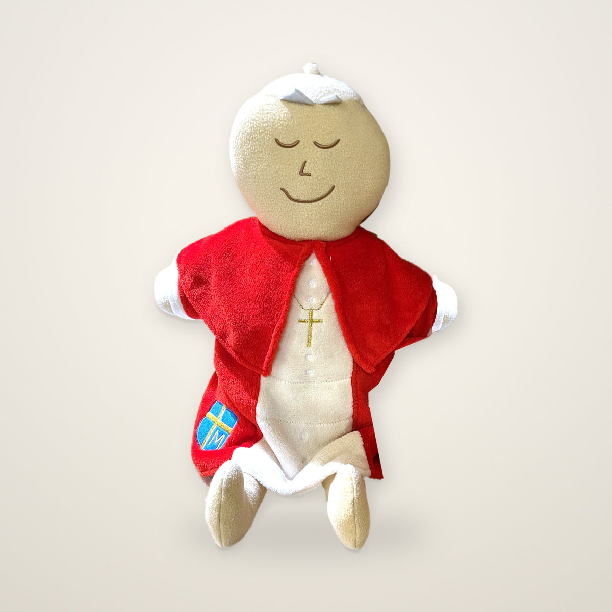 Pope Saint John Paul II large 21-inch prayer pillow