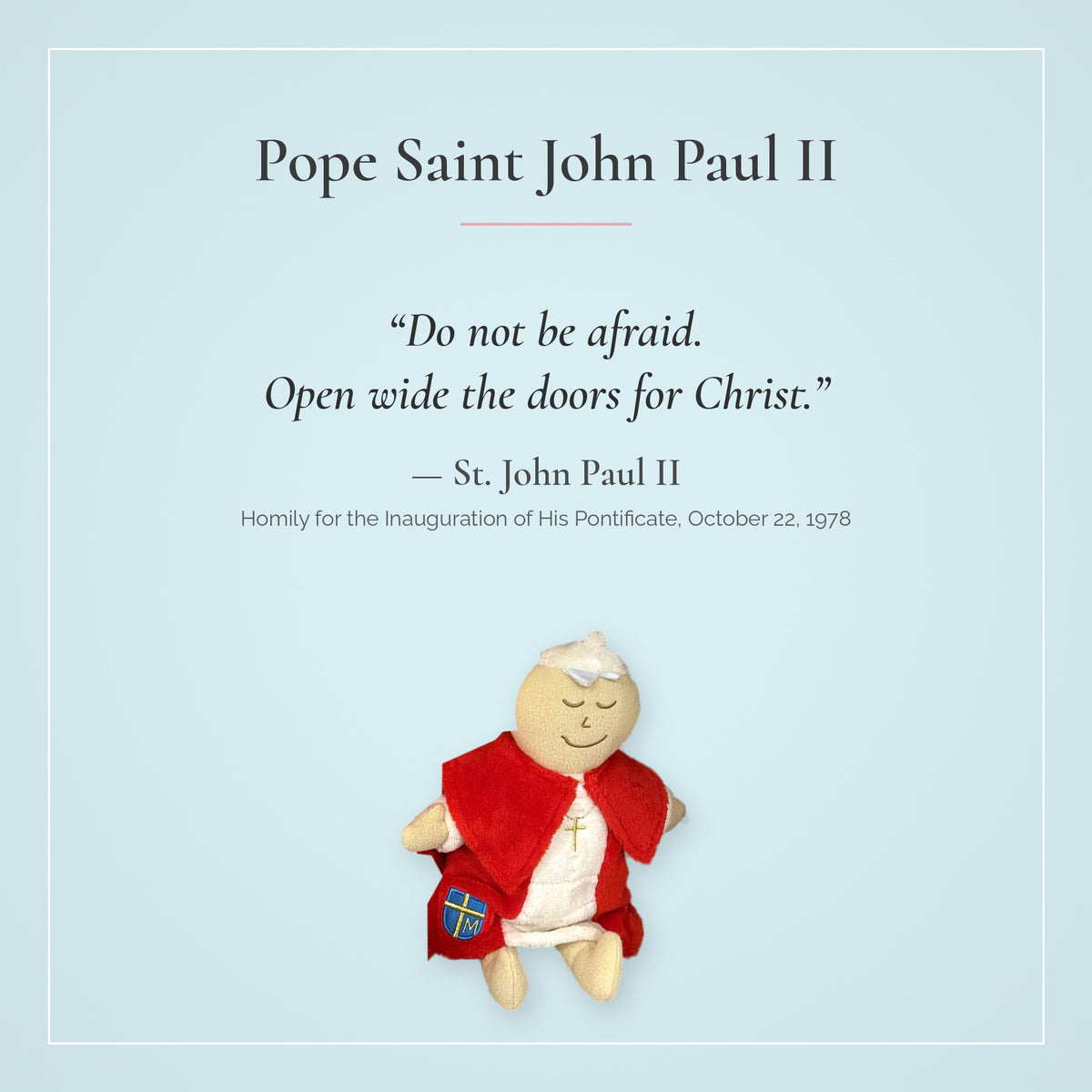 Pope Saint John Paul II