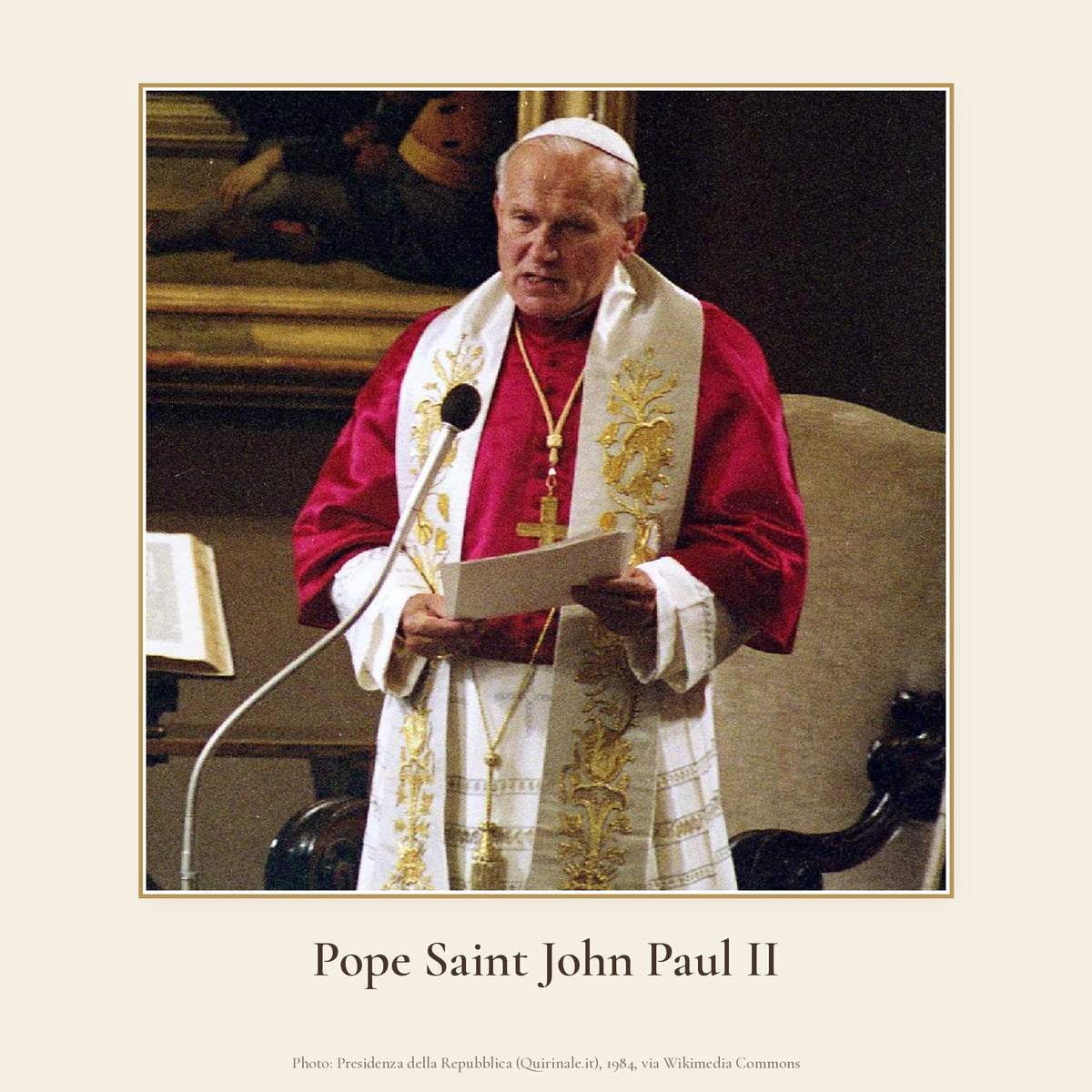 Pope Saint John Paul II