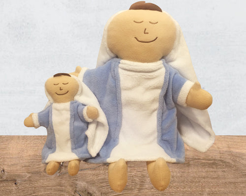 Mother Mary Small 12-inch prayer pillow
