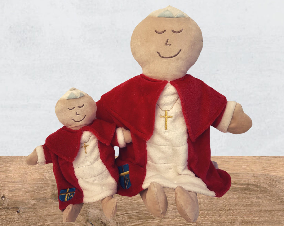 Pope Saint John Paul II Small 12-inch prayer pillow