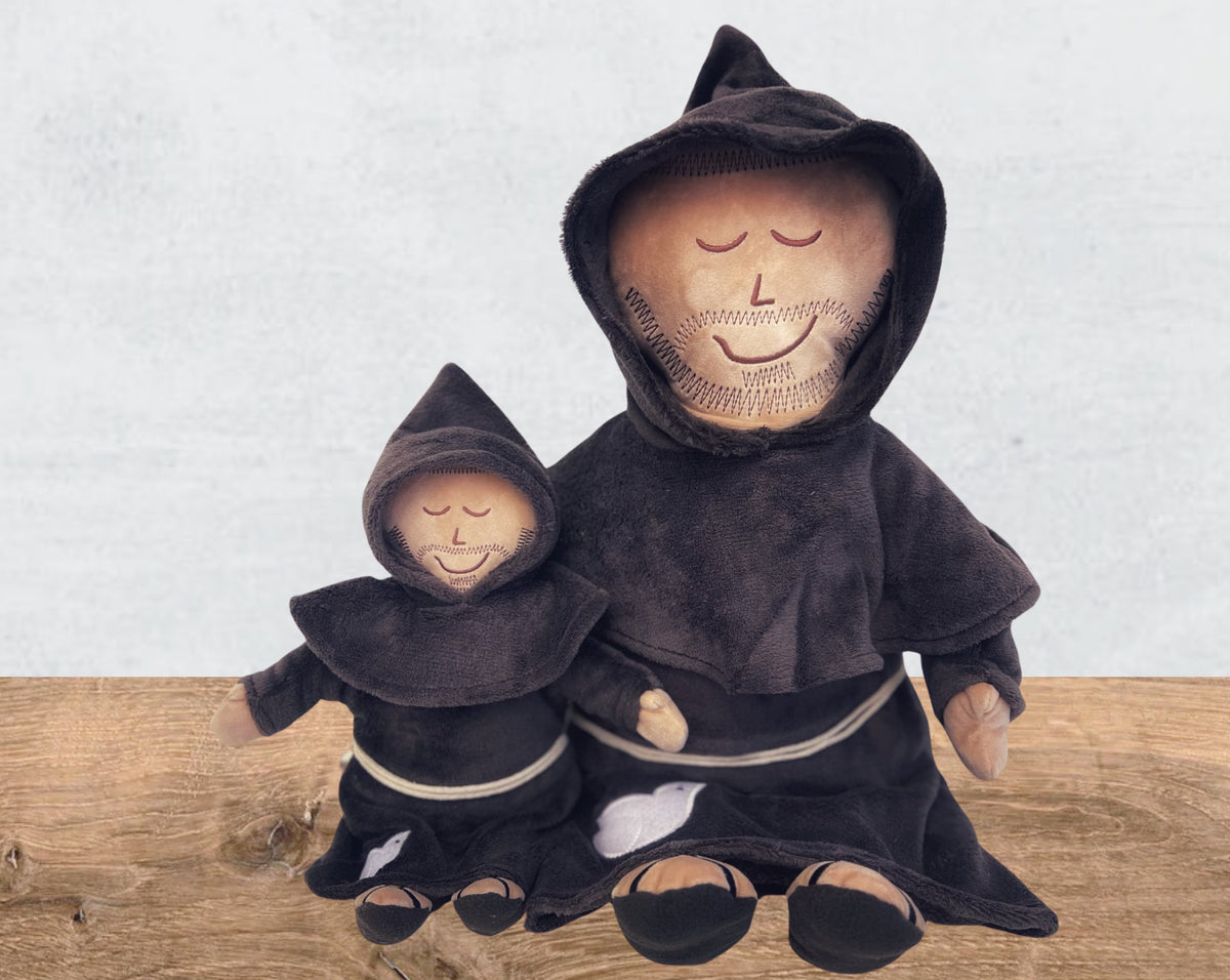 Saint Francis of Assisi Small 12-inch prayer pillow