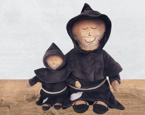 Saint Francis of Assisi Small 12-inch prayer pillow