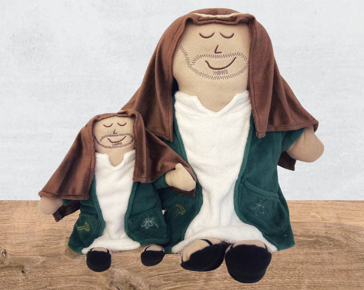 Saint Joseph Small 12-inch prayer pillow — locked until restock