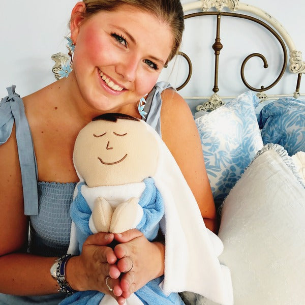 Mother Mary Prayer Pillow