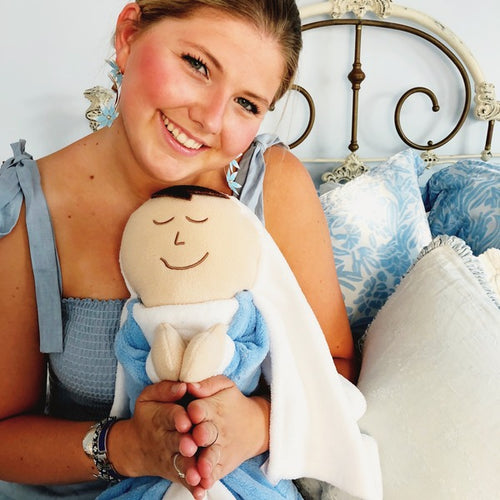 Mother Mary Prayer Pillow